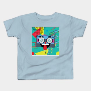 Colorful Design Camera - Zine Culture Kids T-Shirt